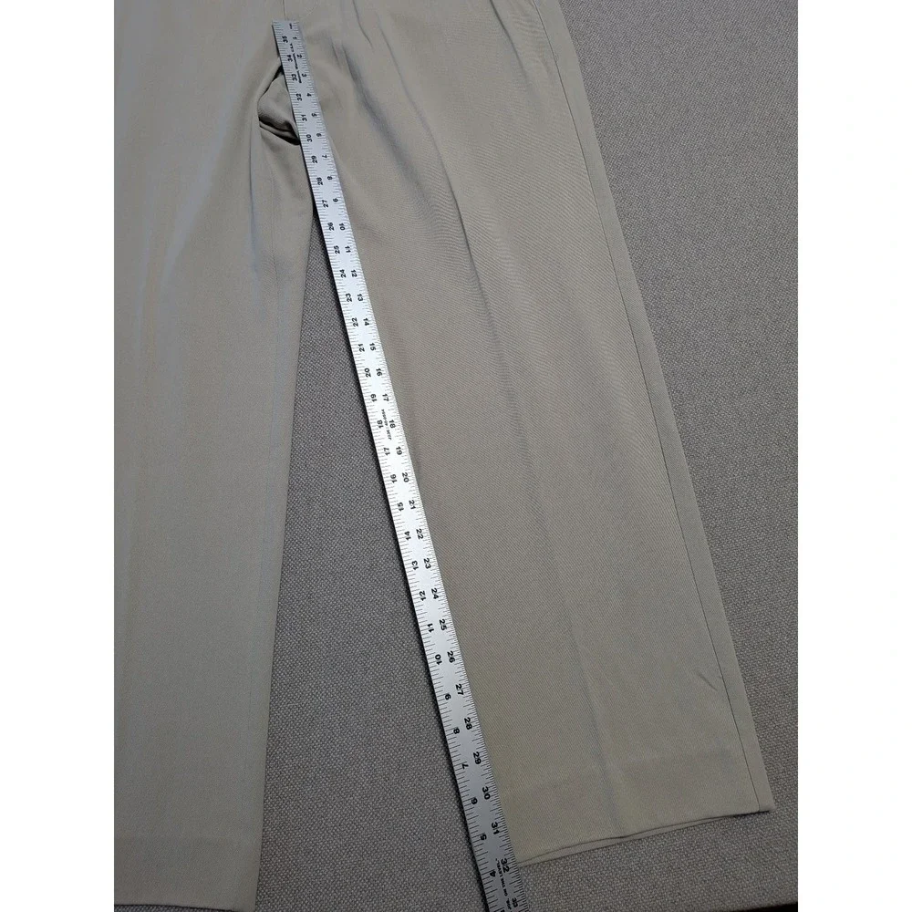 Tommy Bahama Men's Khaki Pants 36x30 Silk Flat Front Chinos Summer Vacation